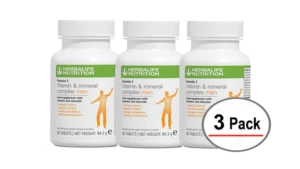 Formula 2 – Vitamin & Mineral Complex (3 Pack) - 3Xmen
