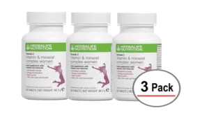 Formula 2 – Vitamin & Mineral Complex (3 Pack) - 3Xwomen
